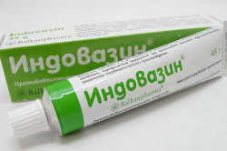 «Индовазин» при ушибах