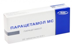 Парацетамол при ожогах